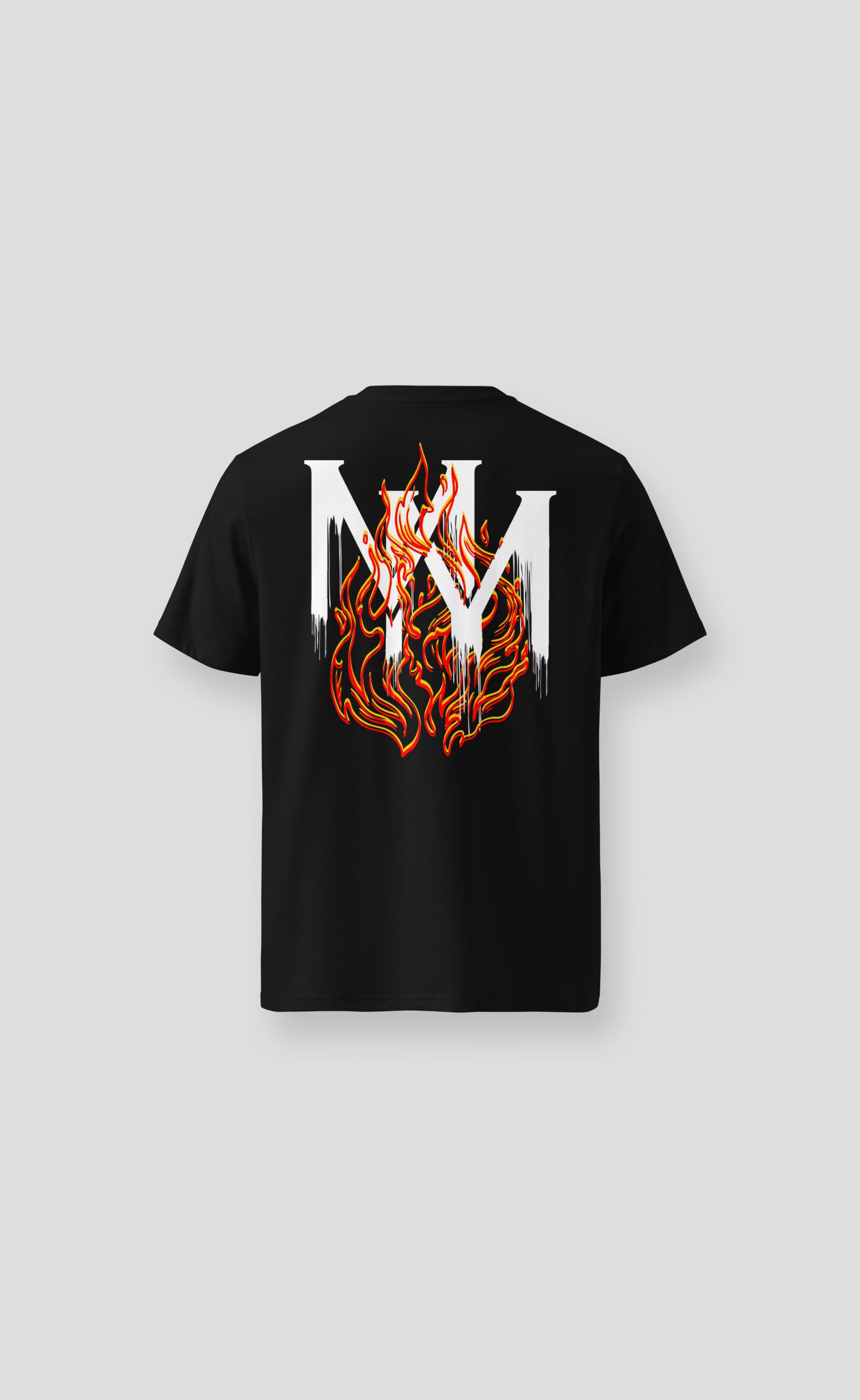 MIJ 'ΦΩΤΙΑ' Black Tee