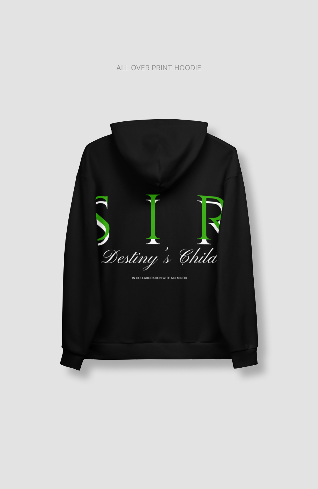 Black MIJ x SIR Hoodie