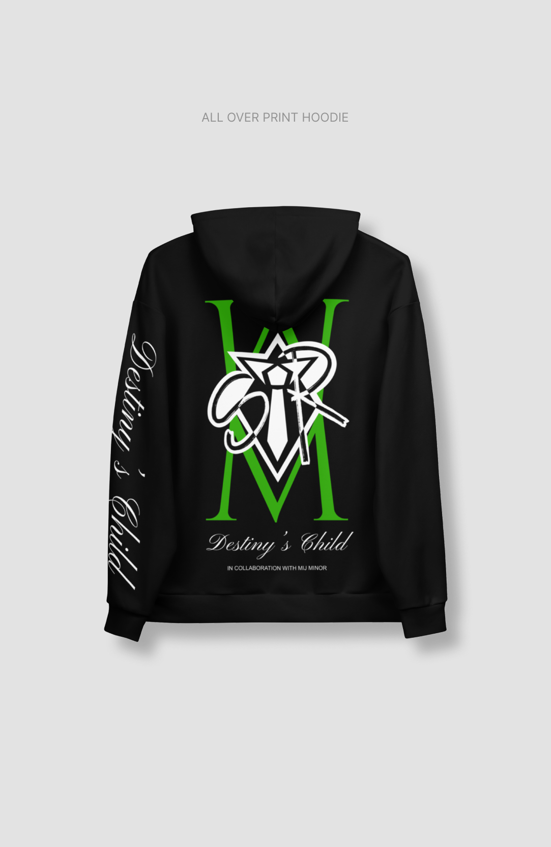 Black MIJ x SIR DC Hoodie