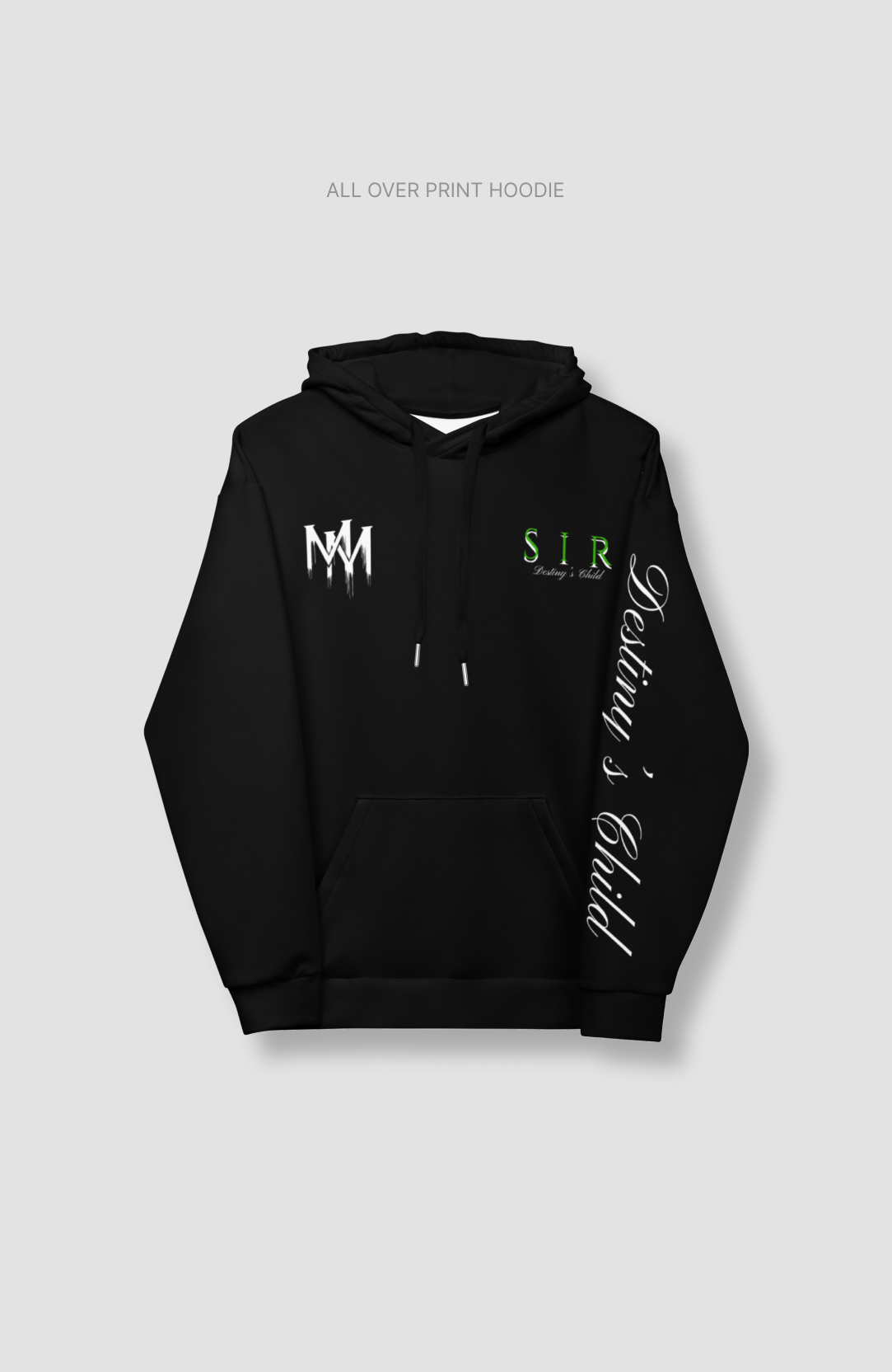 Black MIJ x SIR DC Hoodie