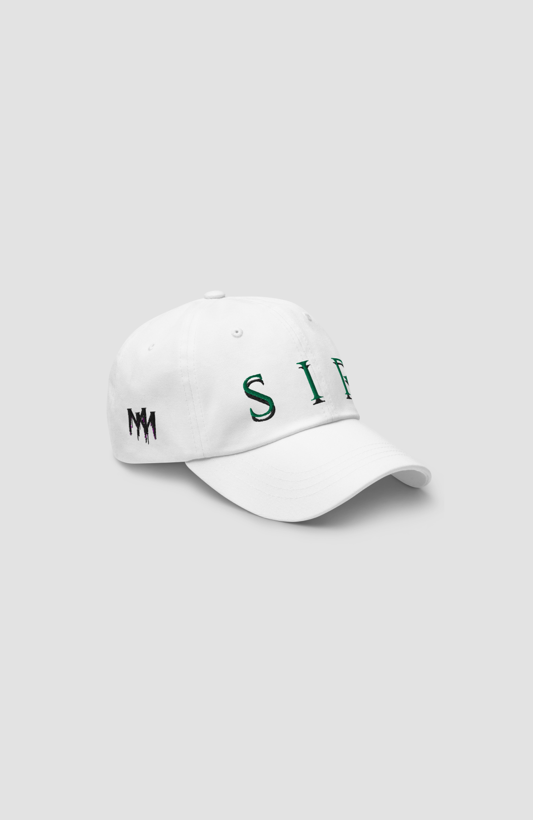 White SIR x MIJ Cap