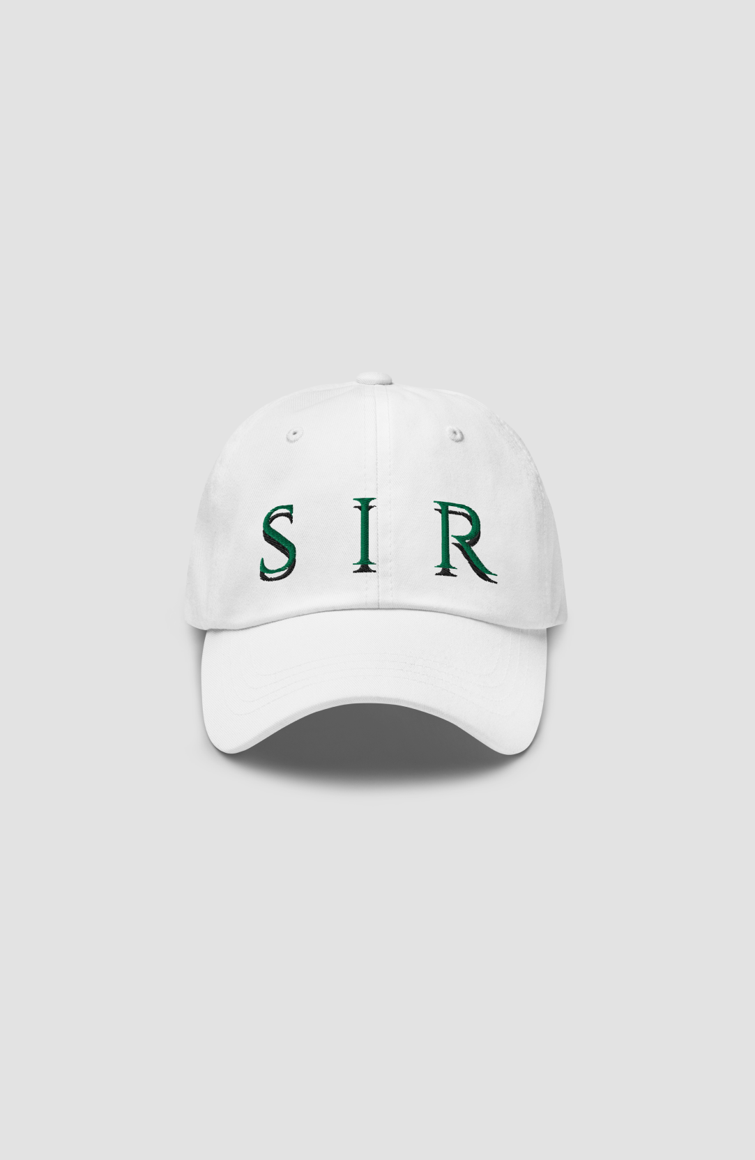 White SIR x MIJ Cap