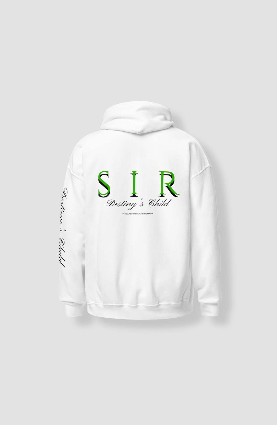 White MIJ x SIR Hoodie